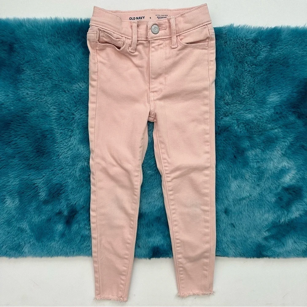 Old Navy Girls Extra High Rise Rockstar Jeggings Size 5